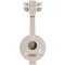 Label Label: Wooden Banjo - Tan - Musical Instrument Toy, 4 High-Quality Strings, Tuning Pegs, Classic Banjo Sound, Dragonfly Design, Kids Ages 3+